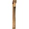 Ekena Millwork Imperial Traditional Smooth Bracket w/ Offset Brace, Western Red Cedar, 5 1/2"W x 42"D x 48"H BKT0604X42X48IMP01SWR - alternate 2